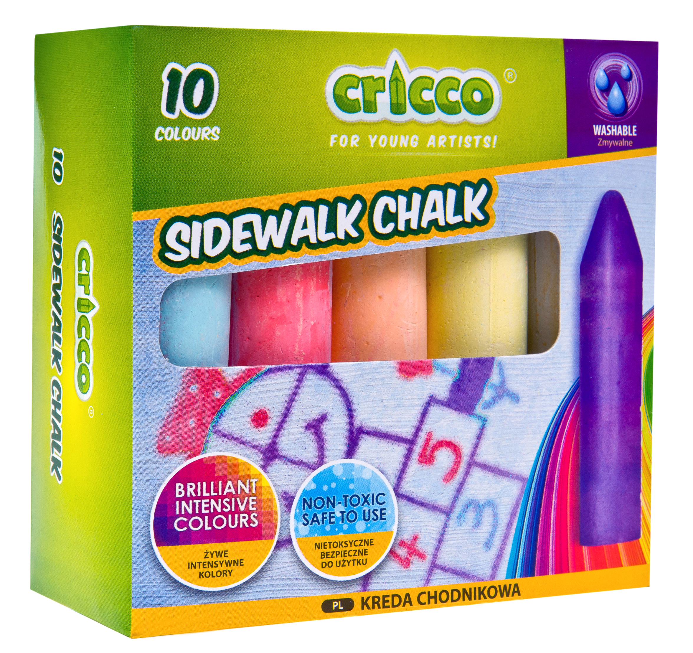 Sidewalk chalk Cricco