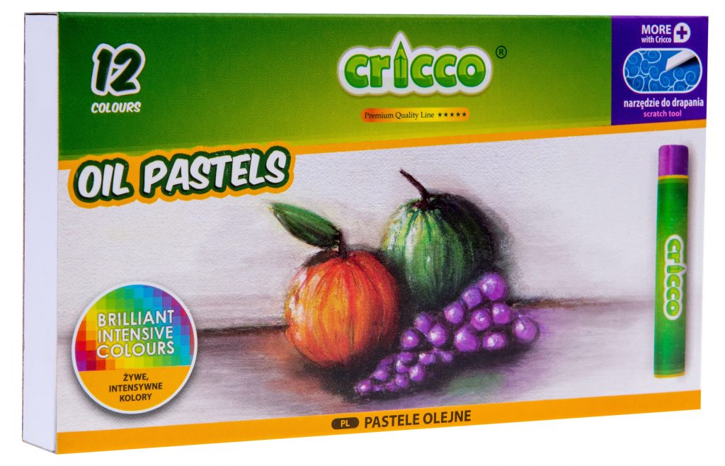 Pastele olejne Cricco 12 kolorów