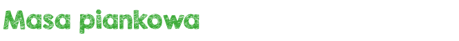 Masa piankowa Cricco